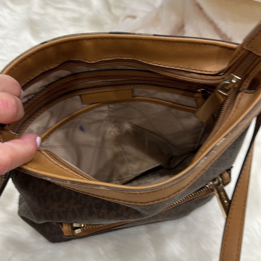 Michael Kors, dark brown light brown Crossbody bag - Picture 9 of 13